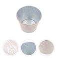 thumbnail image 2 of MasteelfCA Flower Pot Iron Flower Planting Pot Pastoral Style Flower Bucket Flower Holder, 2 of 7