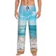 thumbnail image 1 of Balery Sunny Ocean Waves Pantalones de pijama para hombre, pijama ultraligero, pantalón de descanso-Medium, 1 of 6