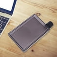 thumbnail image 4 of POINTERTECK A6 Paper Cup Botlte Flat Water Bottle Portable Drinks Notebook Bottle (Purple), 4 of 6