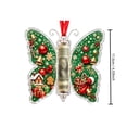 thumbnail image 5 of Christmas Money Gift Ornament, Plastic Butterfly Design D Cash Gift Holder, with Hanging Ribbon for Christmas Gift Exchange and Stocking Stuffer, 5 of 5