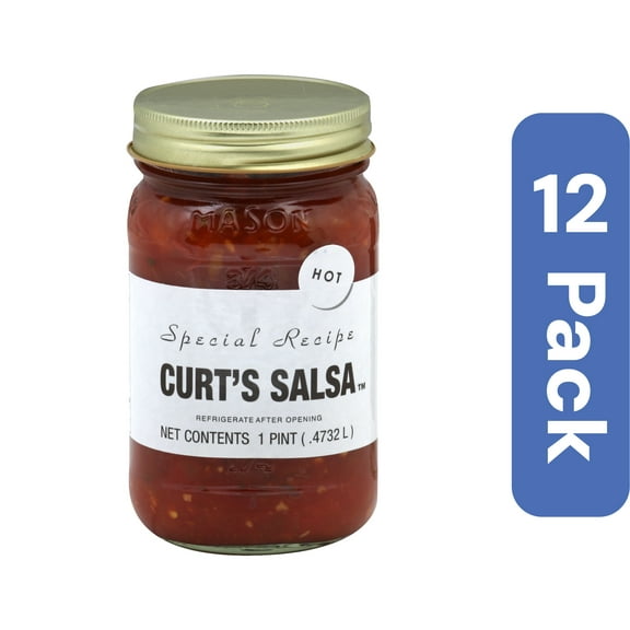 Curt's Hot Salsa 16 oz (Pack Of 12)