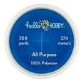 thumbnail image 4 of Hello Hobby Green 100% Polyester All Purpose Thread, 300 Yards, 4 of 5