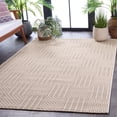 thumbnail image 3 of Safavieh Sisal All-Weather Austen Geometric Indoor/Outdoor Area Rug, Taupe/Beige, 5'3" x 7'6", 3 of 15