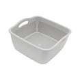 thumbnail image 5 of deevoka Double Layer Fruits Vegetable Washing Basket Fruit Cleaning Basin for Salads Grey L, 5 of 9