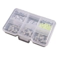 thumbnail image 3 of MYG 170pcs Crimp Sleeves Fishing Rolling Snap Swivels Beads Balance line group, 3 of 6