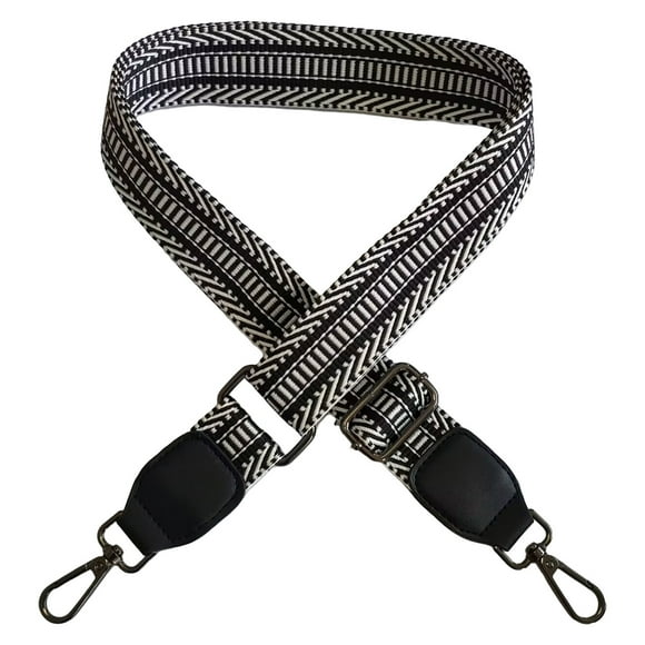New Belt Replacement Belt Bag Wide Shoulder Belt Long Shoulder Belt Ethnic Style Wide Shoulder Belt Shoulder Crossbody Belt 3.8cm Pearl Bag