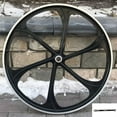thumbnail image 2 of CDHPOWER 26" Aluminum Rear Mag Wheel Rim with 44T Sprocket 6 hole, Gas Motorized Bicycle Wheel, 2 of 5