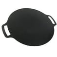 thumbnail image 5 of Griddles Cookware BBQ Grill Pan,Round BBQ Griddler Korean Non Stick Circular Griddle Pan Korean BBQ Plate with Double Handle Multifunctional Korean BBQ Grill Pan for Home Cooking, 5 of 5