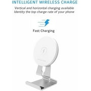 QI Wireless Charging, Quick Charge Wireless Charger Stand for Samsung Galaxy Note 5, S7, S7 Edge, S6 Edge Plus,and All