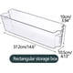 thumbnail image 2 of Cajones extraíbles apilables transparentes para refrigerador – Organizador de almacenamiento de frutas y verduras para refrigerador con asa – Contenedor dividido que ahorra espacio, 2 of 2