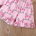 thumbnail image 7 of Summer Print Tank Top and Matching Shorts Cotton 2 Piece Outfit,Casual Red 4-5 Years, 7 of 7