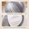 thumbnail image 4 of 1Pc Hand Knitted Mohair Colorful Yarn - Soft Warm Crochet Yarn For Diy Crafts, Scarves, Hats, Amigurumi, Knitting Projects - Ideal For Beginners & Enthusiasts, 4 of 5