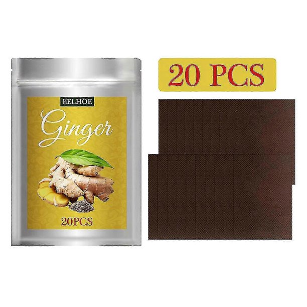 Ginger Care Patch Shoulder, Neck, Waist, Leg, Knee Joint Hot Compress Relieves Soreness Ginger Feve