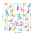 thumbnail image 3 of Shipiny Easter Bath Curtain Bath Linen No-Drill with 12 Hooks, Easter Decor Ideas, Easter Decorations for Home, B, 3 of 6