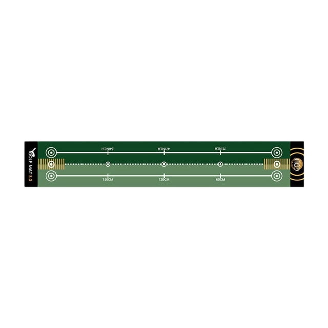 Golf Putt Mat Equipment Putter Putter para patio trasero de jardín exterior al aire libre Estilo C