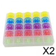 thumbnail image 1 of Bobinas de Carretes Macarena con estuche de Almacenamiento de Plástico Colorido para Máquina de coser, 1 of 8