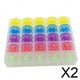 thumbnail image 1 of Bobinas de Carretes Macarena con estuche de Almacenamiento de Plástico Colorido para Máquina de coser, 1 of 8