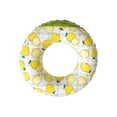 thumbnail image 2 of WWC Lemon Pool Float, Inflatable Fruit Swim Ring with Handles, Extra-Thick PVC Floatie for Adults and Kids, Summer Water Party Decor, 2 of 6