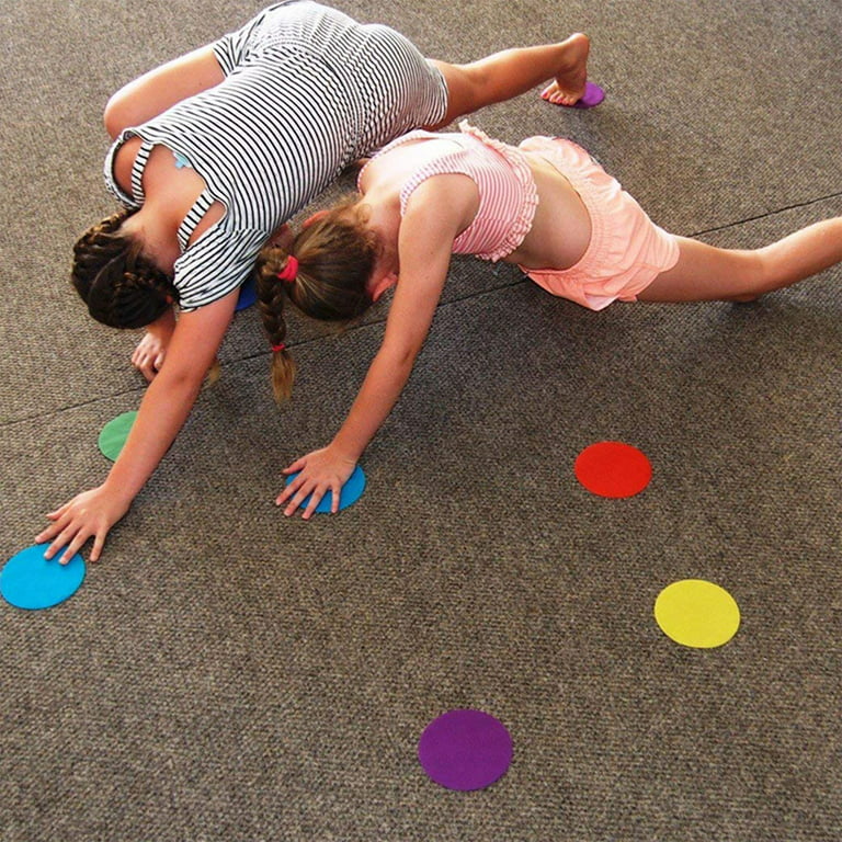 30pcs Carpet Marker Spot, Colorful Floor Velcro Sit Dots Circles Carpet  Spots Markers for Classroom Kindergarten