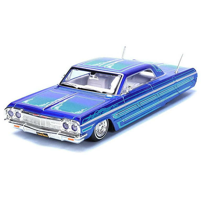 1964 Chevrolet Impala SS Lowrider Candy Blue w/Graphics