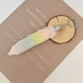 thumbnail image 2 of Adorable Animal Furry Tail Keychain Hanger Plushy Tail Unique Key Accessory For Bags Purses Keys, 2 of 6