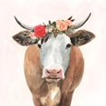 thumbnail image 3 of Borges, Victoria 15x15 Black Modern Framed Museum Art Print Titled - Spring on the Farm II, 3 of 5
