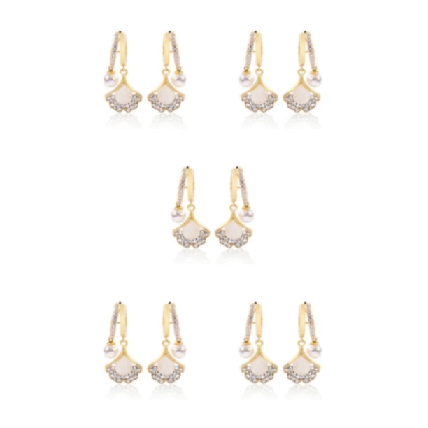 Qarigey Pendientes de perlas elegantes y versátiles para todas las ocasiones Pendientes Joyería El mejor regalo para cualquier mujer Type2 NO2