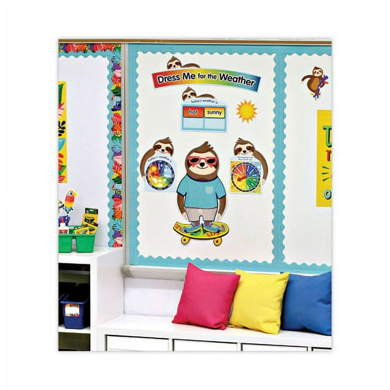 Curriculum Bulletin Board Set, Dress Me for the Weather, 54 Pieces Curriculum Bulletin Board Set, Dress Me for the Weather, 54 Pieces