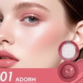 thumbnail image 2 of Moon Shape Velvet Water Light Lip Mud Two In One Long Lasting Moisturizing Lip And Cheek Use Makeup, 2 of 5