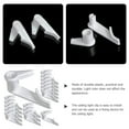 thumbnail image 2 of Soimiss 100Pcs Small Clamps White Plastic Lamp Shade Holders for Ceiling Light Indoor Use, 2 of 6