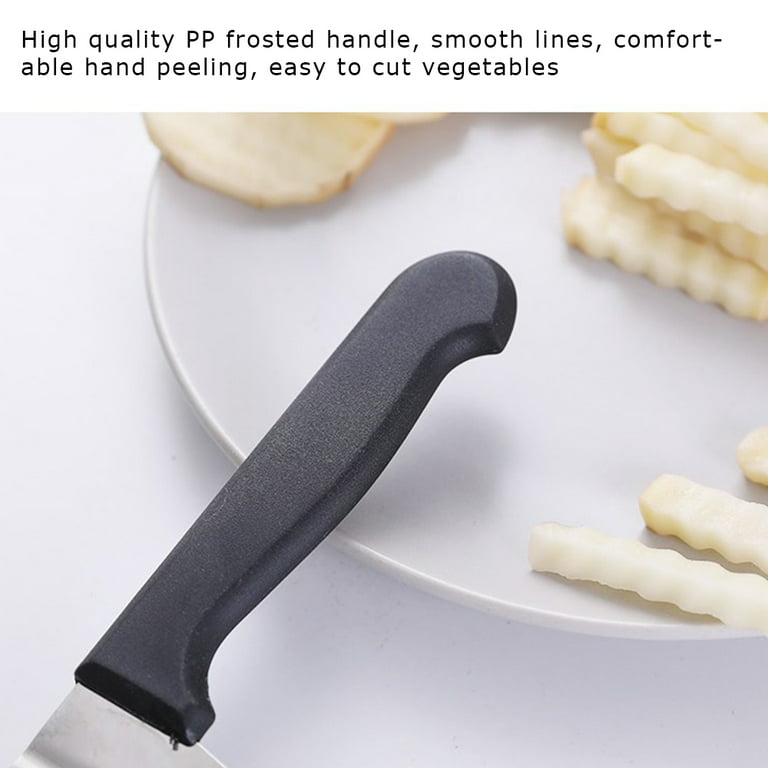 1pc Portable Stainless Steel French Fry Cutter, Potato Wave Cutter For  Kitchen