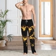 thumbnail image 6 of Lsque Happy New Year 2025 D Print Men's Pajama Pants, Lounge Pant - Comfortable Home Wear,Elastic Waistband, Stylish Design-Large, 6 of 9