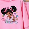 thumbnail image 4 of HCNTES Girls Clothes Toddler Outfits for Girls 2T 3T 4T 5T 6T Child Long Sleeve Cute Cartoon Girl Print Hoodie Tops Elastic Pants Two Piece Set Children Fall Winter Autumn Clothes, 4 of 4