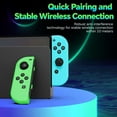 thumbnail image 5 of Wireless Wireless Controller Compatible with Switch for N-Switch/OLED/Lite,Remote Gaming Controller with Dual Vibration/Motion Control/Screenshot/Wake-up, 5 of 8