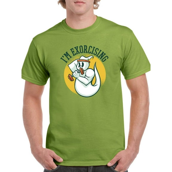 I'm Exorcising T-Shirt Men -Smartprints Designs, Male 5X-Large