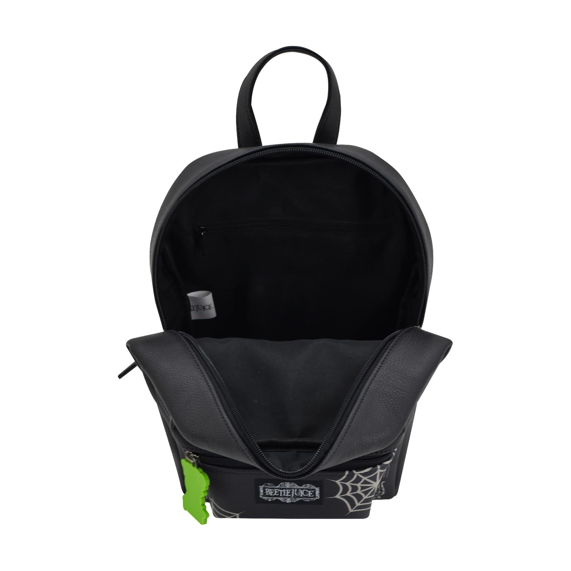beetlejuice mini backpack walmart Beetlejuice Mini Backpack, Small Travel Bag Purse for Men and Women,  Adjustable Shoulder Straps, Multi, 11 Inch