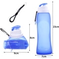 thumbnail image 2 of Bouteille d'Eau Pliable Bouteille d'Eau Pliable Bouteilles d'Eau Pliables BPA Gratuit Souple Réutilisable Bouteille d'Eau de Voyage Souple Pliable Bouteille d'Eau Camping Randonnée 500ml Fuite Preuve, 2 of 7