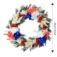 thumbnail image 3 of Patriotic Wreath for Front Door Decor, American Flag Wreath, Memorial Day Wreath, 4th of July Wreath, Veterans Day Wreath, Patriotic Decorations, Outdoor Indoor Wreath, Patriotic Front Door Wreath, 3 of 7