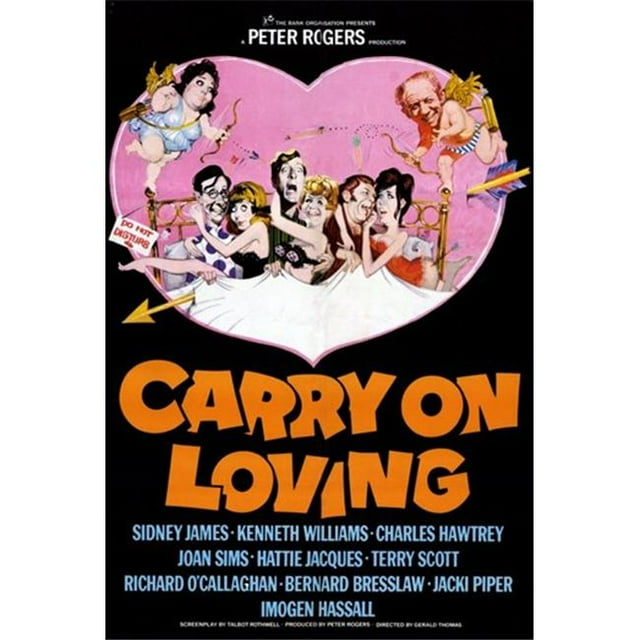 Pop Culture Graphics MOV249833 Carry on Loving Movie Poster, 11 x 17