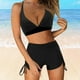 thumbnail image 2 of Mujeres Bikini Trajes de Baño Vintage Impreso Conservador Falda de Playa, Traje de Baño de Dos Piezas para las Vacaciones, 2 of 6