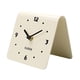 thumbnail image 4 of Reloj de mesa, reloj de escritorio, arte moderno, sencillo, silencioso, adorno de escritorio para encimera Beige, 4 of 7