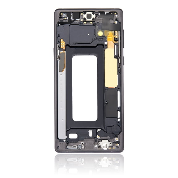 Replacement Mid-Frame Housing Compatible For Samsung Galaxy Note 9 (Midnight Black)