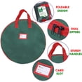 thumbnail image 3 of Bolsa de almacenamiento para guirnaldas Primode Christmas, 36 pulgadas, Oxford, poliéster, 3 of 7