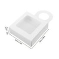 thumbnail image 2 of EXHUMKY 12Ud Caja Para Botella De Vino En Papel Con Ventana Para Almacenamiento, 2 of 8