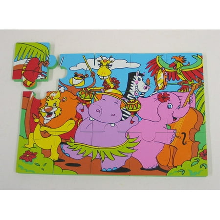 edushape Jungle and Park Foam Jigsaw Puzzle Set