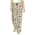 thumbnail image 2 of Lsque Squirrel In The Forest Print Women's Pajama Pants, Lounge Pant - Comfortable Home Wear,Elastic Waistband, Stylish Design-Medium, 2 of 9