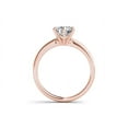 thumbnail image 3 of 1 Carat T.W. Diamond Six-Prong Solitaire 14kt Rose Gold Engagement Ring, 3 of 4