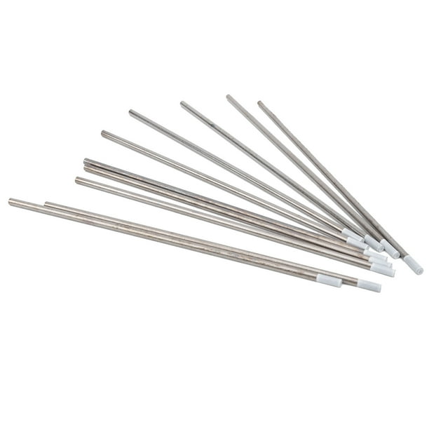Varilla De Electrodo De Tungsteno De Circonio, Soldadura Tig De Tungsteno, 10 Uds. WZ8, Varilla De Electrodo De Tungsteno De Circonio, Aguja De Arco Para Soldadura De Aluminio ANGGREK Otros