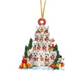 thumbnail image 1 of Para Árbol De Navidad, Colgante De Madera Para Perro De Navidad, Regalo De Decoración De Navidad Para Amigos Y Familiares Eigraketly HA042667-02, 1 of 6