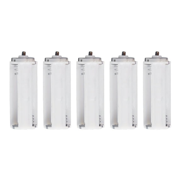 Parallel Battery Convertor Adapter for Flashlights Torch-Toy 3AAA DIY Plastic Batteries Holder Case Box Compartment Rack